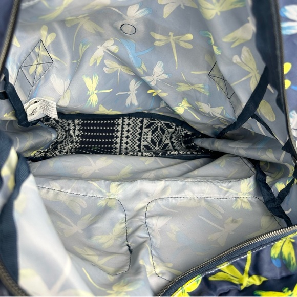 LUG Puddle Jumper Blue Dragonfly Travel Organizer Beach Gym Bag Tote Backpack